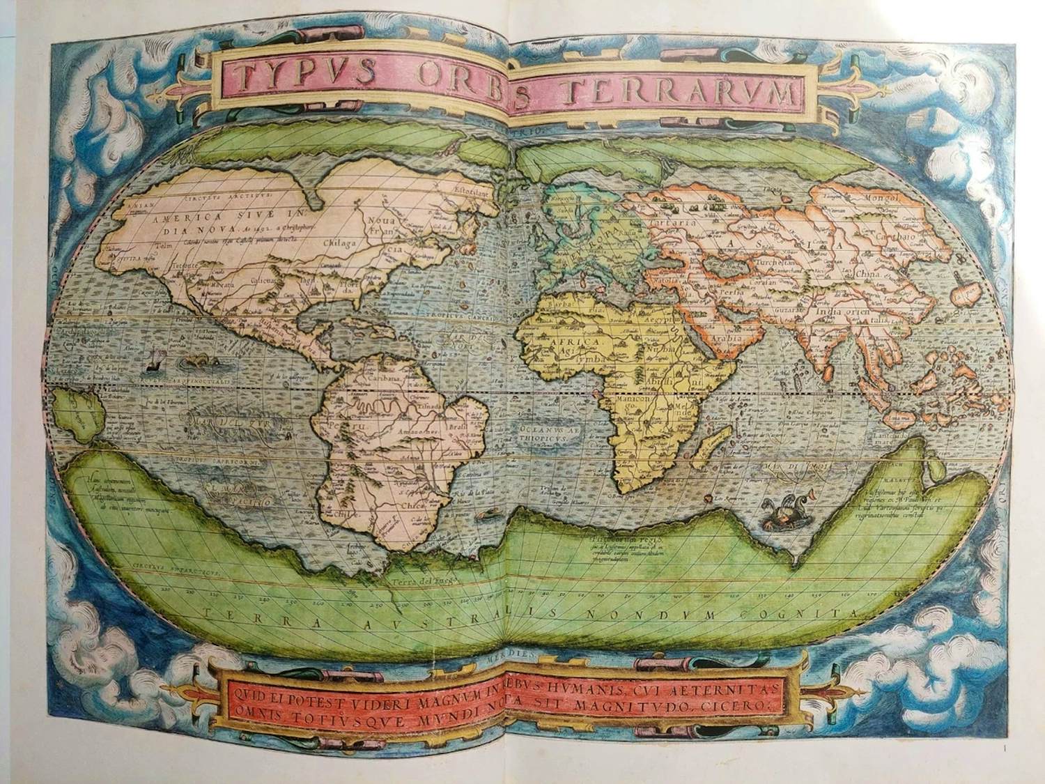 Abraham Ortelius - Theatrum Orbis Terrarum: Gedruckt zu Nuernberg durch Johann Koler Anno MDLXXII. kopen? Bied vanaf 25!
