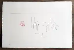 Klaas Gubbels - zeefdruk verkocht voor € 55!