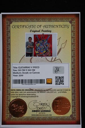Simeon Gonzales - Guitarra y Pisco kopen? Bied vanaf 365!
