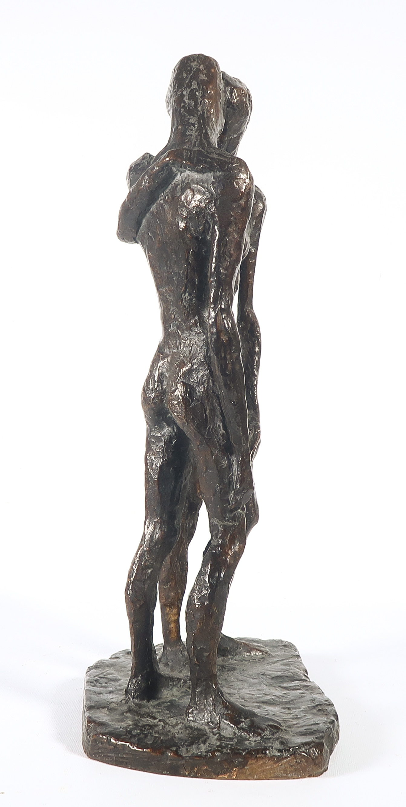 Wessel Couzijn - Bronzen beeld, Adam en Eva kopen? Bied vanaf 1200!