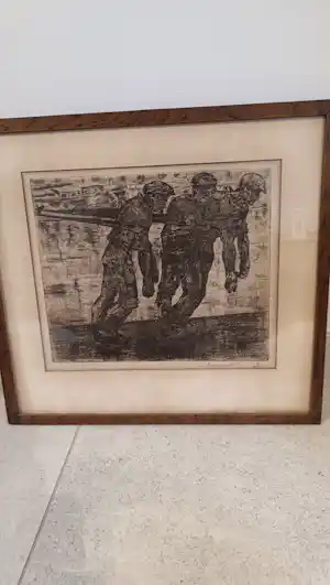 Frank Brangwyn - The town rope verkocht voor € 50!