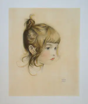 Walter Sauer - Portret van Nicole - 1930 - Heliogravure, gesigneerd en gedateerd kopen? Bied vanaf 100!