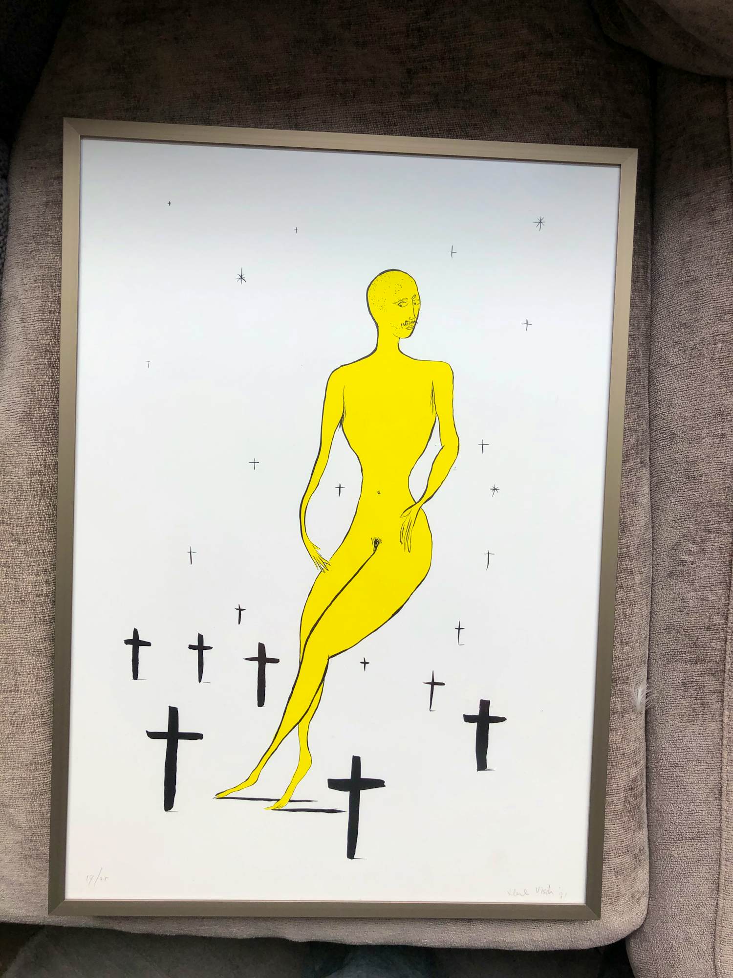 Henk Visch - Litho 1991 kopen? Bied vanaf 65!