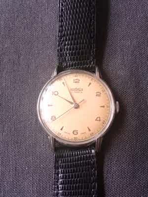 Roamer - Roamer vintage horloge met stalen kast verkocht voor € 150!
