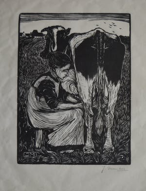 Jan Mankes - Koemelkster. kopen? Bied vanaf 300!