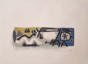 Corneille - April in Paris - gesigneerd zeefdruk - E/A kopen? Bied vanaf 1!