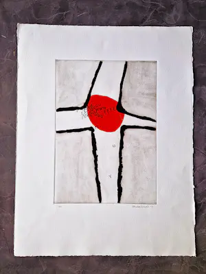 Anneke van der Mandele - polychrome Ets en Aquatint - beperkte oplage - gesigneerd kopen? Bied vanaf 27!