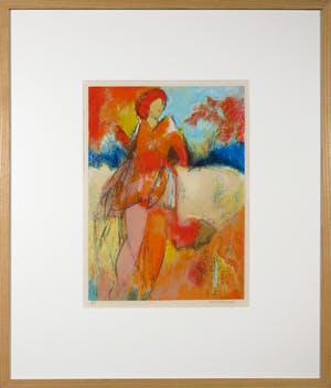 Arthur Bernard - Zeefdruk, Standing alone - Ingelijst kopen? Bied vanaf 10!