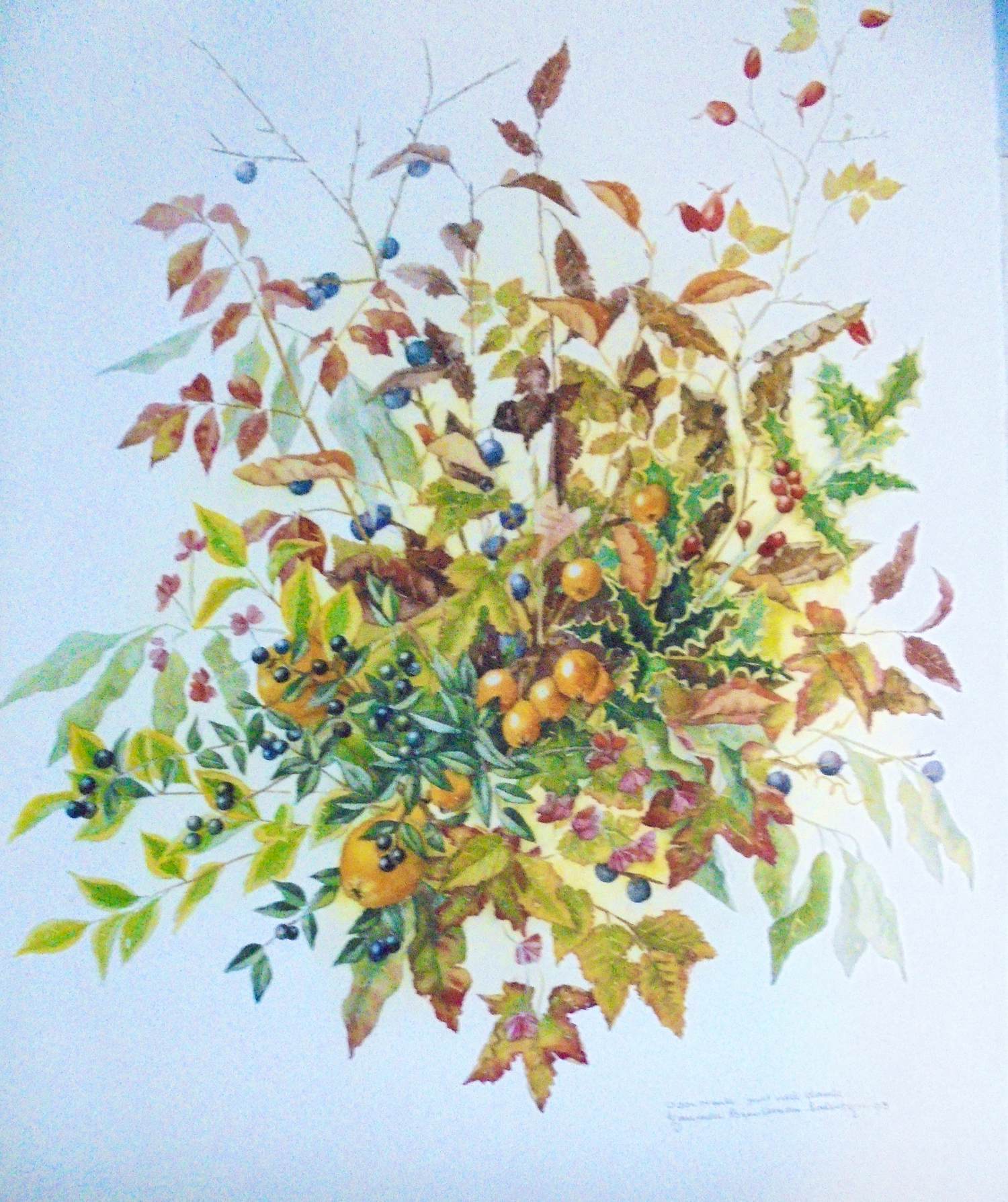 Janneke Brinkman-Salentijn - Prachtig, groot, gedetailleerd kunstwerk.Bloemenweelde. kopen? Bied vanaf 95!