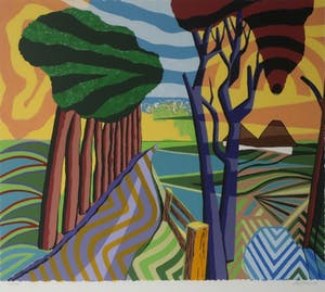 Peter Wiemers - Zonnig landschap kopen? Bied vanaf 59!