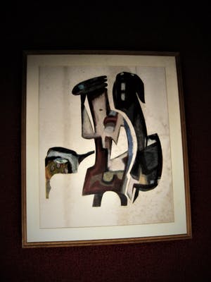 Jaap de Carpentier - Markant Abstract-Expressionistische jaren 60 Collage zg. "CarpKunst" kopen? Bied vanaf 10!