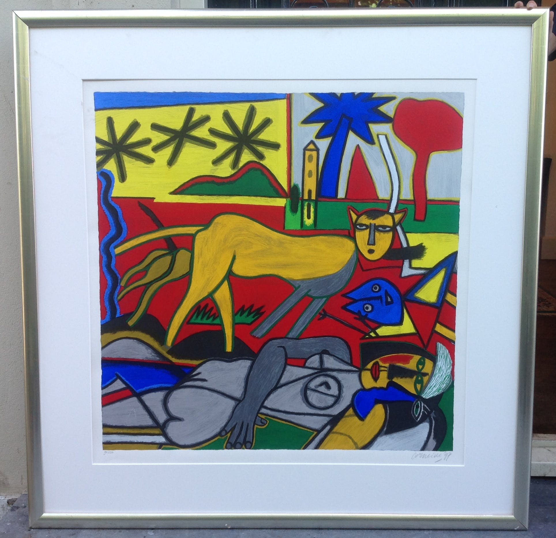 Corneille - Katachtige en vrouw, C2047-3 kopen? Bied vanaf 750!