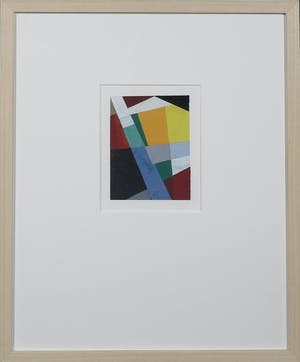 Henri Plaat - Gouache, Zonder titel - Ingelijst kopen? Bied vanaf 50!