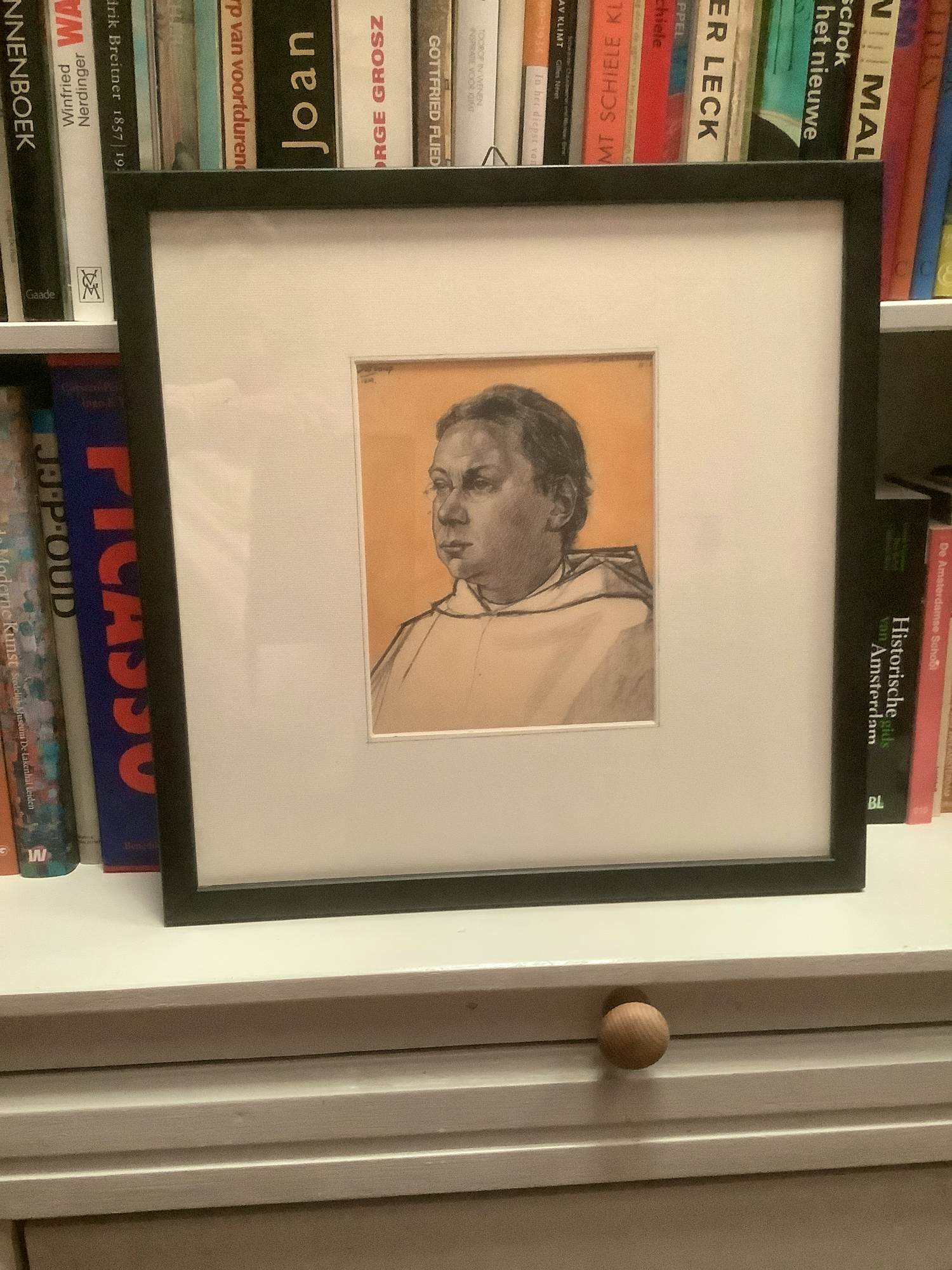 Jan Toorop - De set bestaat uit een portret van J.H. Molkenbroek en madonna met kind kopen? Bied vanaf 75!