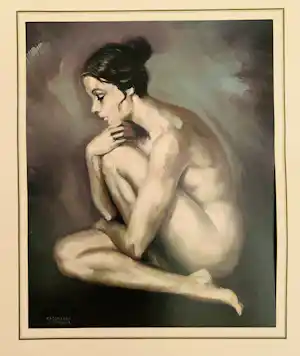 Buy Marcello Cassinari Vettor - “Nudo, Milano - Collezione privata”.? Bid from 30!
