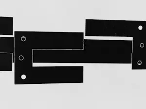 Theo Beerendonk - Monochrome jaren 60 reliëfdruk -geometrische compositie- UNICA exemplaar kopen? Bied vanaf 68!