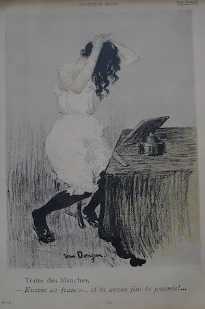 Kees van Dongen - L'assiette au Beurre no 18 met lithografie kaufen? Bieten Sie von 30!