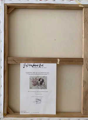 Caroline Vis - "The Clash II" (2014) | Acryl op doek (70x100) met certificaat van echtheid kopen? Bied vanaf 1!