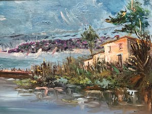 Niet of onleesbaar gesigneerd - Haven kopen? Bied vanaf 1!