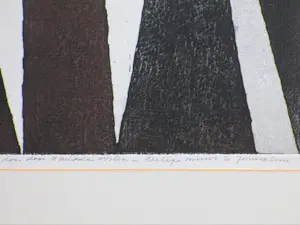 Harry van Kruiningen - Reis door t Midden-Oosten / Heilige Muur te Jeruzalem - Ets kopen? Bied vanaf 150!