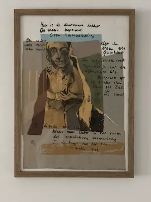 Jasper Krabbé - Vrouw, gemengde techniek kopen? Bied vanaf 175!