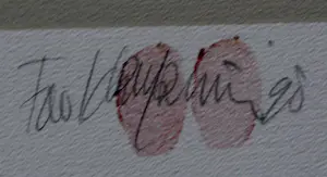 Fon Klement - Boardsnede: Au fond de mon coeur - 1998(groot werk) kopen? Bied vanaf 299!