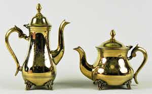 EPNS verzilverde koffiekan en theepot verkocht voor € 1!