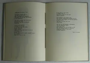 Jan Baptist Bedaux - + Dirkje Kuik + Hans Anten , Poëziebundel ‘Maandag Wasdag’ – 1966 kopen? Bied vanaf 100!