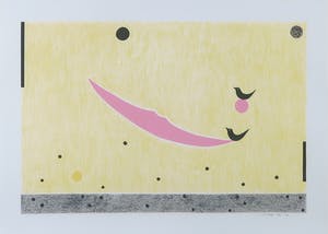 Carin Unverzagt - Zeefdruk, Zonder titel - Ingelijst kopen? Bied vanaf 1!