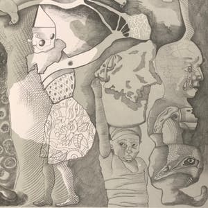 Jorge Jose Carmelo Castillo - Gesigneerde Litho - Barcelona 2 - 12/99 - 1978 kopen? Bied vanaf 155!