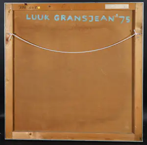 Luuk Gransjean - Olieverf op board, Hummel - Ingelijst kopen? Bied vanaf 1!