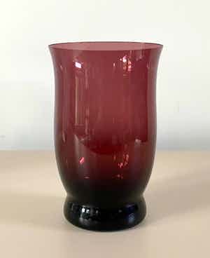 Royal Leerdam - Paarse waterbeker verkocht voor € 1!