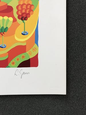 Louis Gans - 3 x Zeefdruk kopen? Bied vanaf 90!