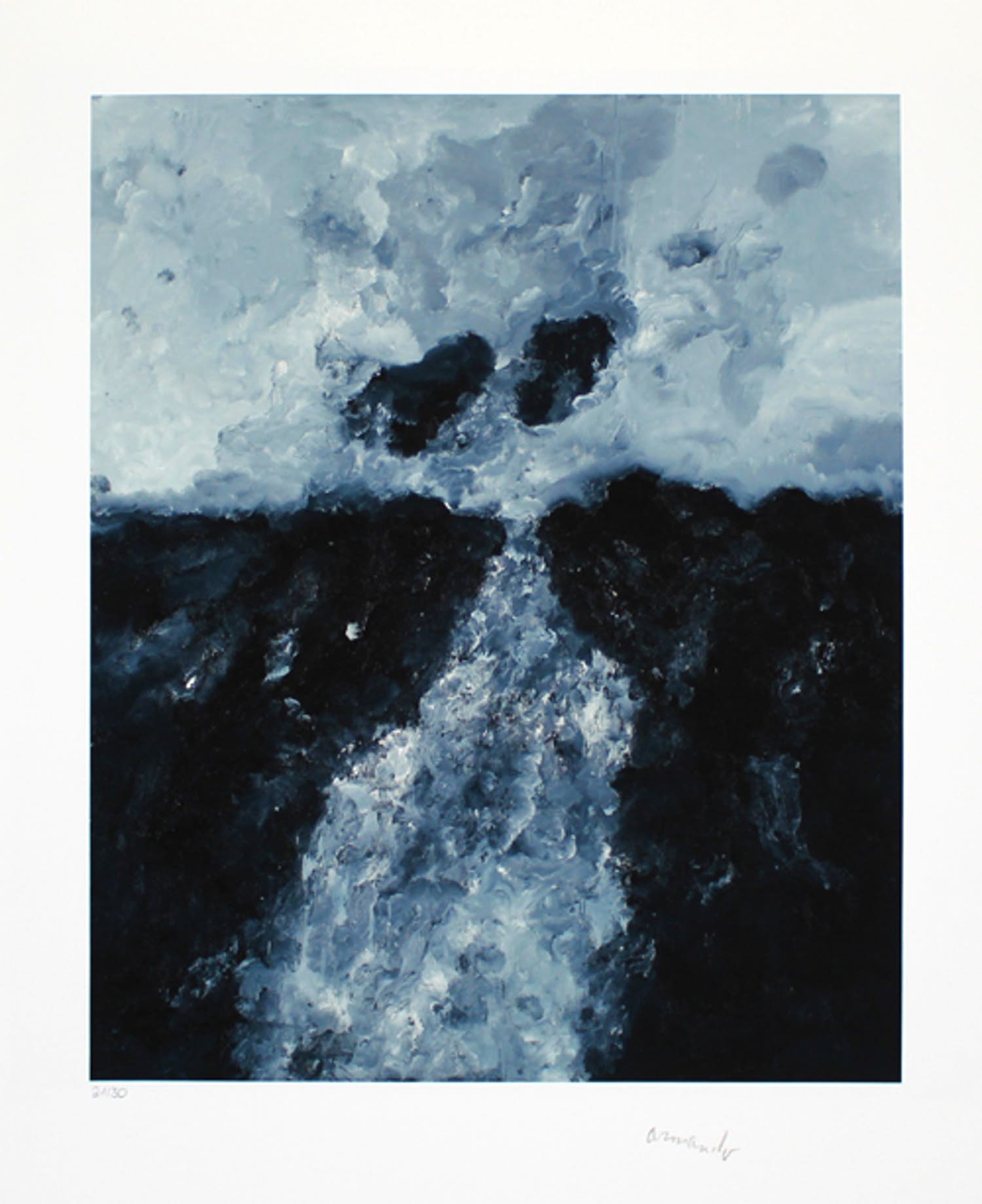 Armando - Giclee DER FLUSS Handgesigneerd---SLECHTS 30EX!!! verkocht voor € 159!