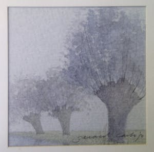 Gerard Carbo - 2 ingelijste aquarellen kopen? Bied vanaf 25!