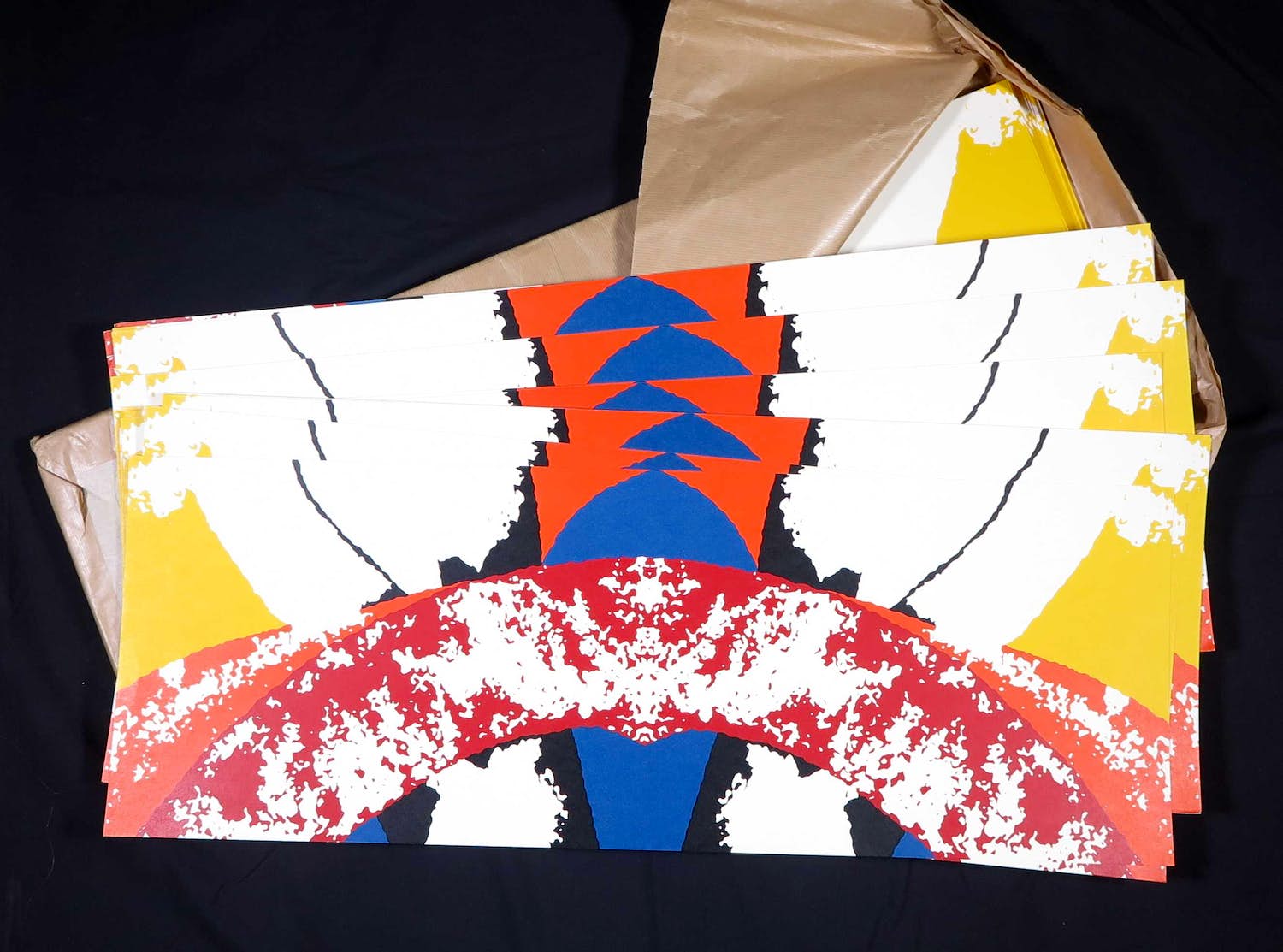 Ineke Calis - Lot van 71 zeefdrukken! verkocht voor € 70!