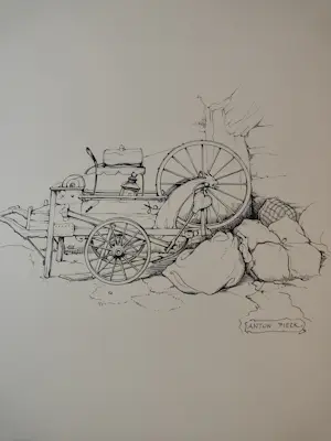 Anton Pieck - 36 tekeningen en een ophang lijst kopen? Bied vanaf 25!