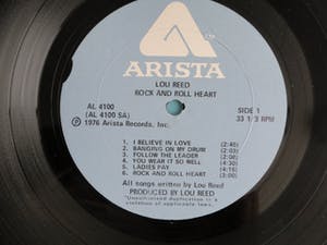 Lou Reed - Rock and Roll Heart - Toegevoegd: Gesigneerd/Signed cd-hoesje kopen? Bied vanaf 50!