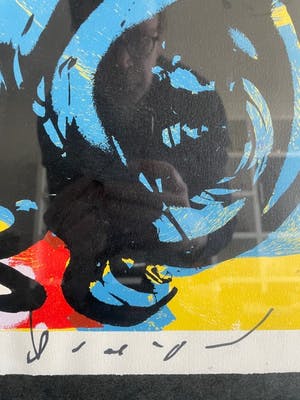 Herman Brood - Grote zeefdruk kopen? Bied vanaf 365!