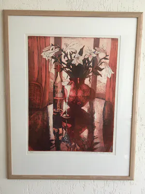 Marcel Schellekens - stilleven met bloemen kopen? Bied vanaf 50!