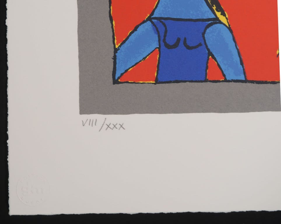 Corneille - Corneille: Zeefdruk, Femmes et chat en liberte kopen? Bied vanaf 120!