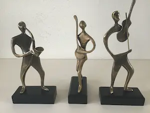 Brons (Onbekend) - 3 muziekanten kopen? Bied vanaf 145!