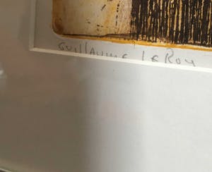 Guillaume Le Roy - Vroeg werk van Meester Graficus kopen? Bied vanaf 175!