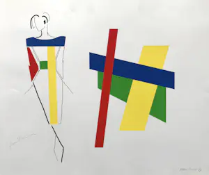 Bob Bonies - & Frans Molenaar: Modeontwerp 2x handgesigneerd & genummerd (1989) kaufen? Bieten Sie von 1!