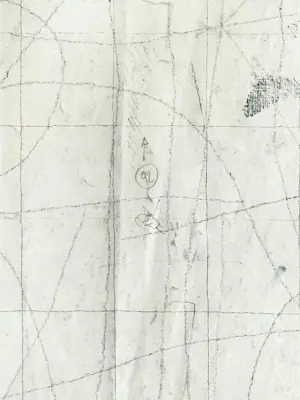 Silvin Bronkart - Prächtige und großformatige abstrakte Komposition aus dem Jahr 1953 kopen? Bied vanaf 800!