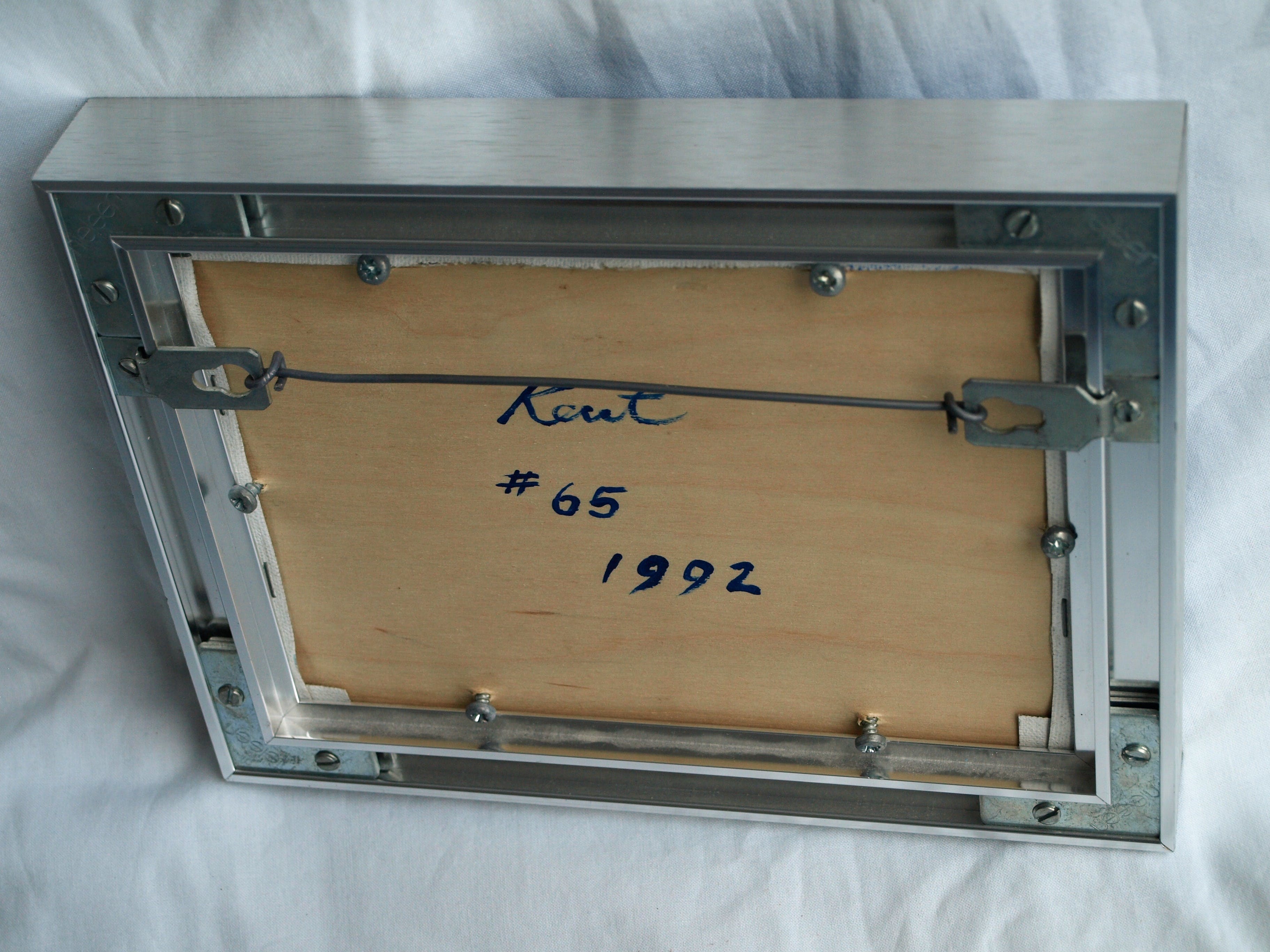 Nigel Kent - Acrylverf op doek – #65 - Ingelijst - 1992 kopen? Bied vanaf 1!