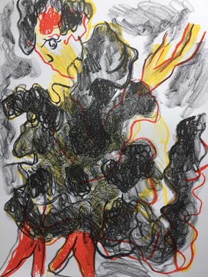 Jan Sierhuis - "Gitana" - litho uit 1991 - oplage: 100 ex. kopen? Bied vanaf 55!