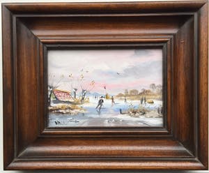 Henk Poeder - Hollands winter gezicht kopen? Bied vanaf 75!