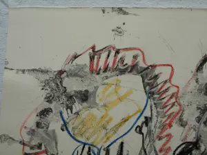 Anton Heyboer - Pastel , ‘Can Can’ – 51 x 70 cm. kopen? Bied vanaf 100!