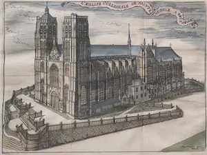 Jacobus Harrewijn - Brussel 3 Oude Gravures Plattegrond Stadsgezicht 1700 kopen? Bied vanaf 60!